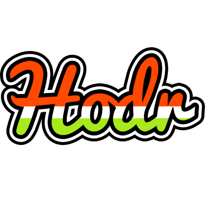 Hodr exotic logo