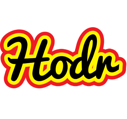 Hodr flaming logo
