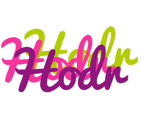 Hodr flowers logo