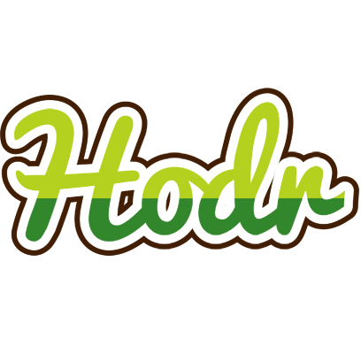 Hodr golfing logo