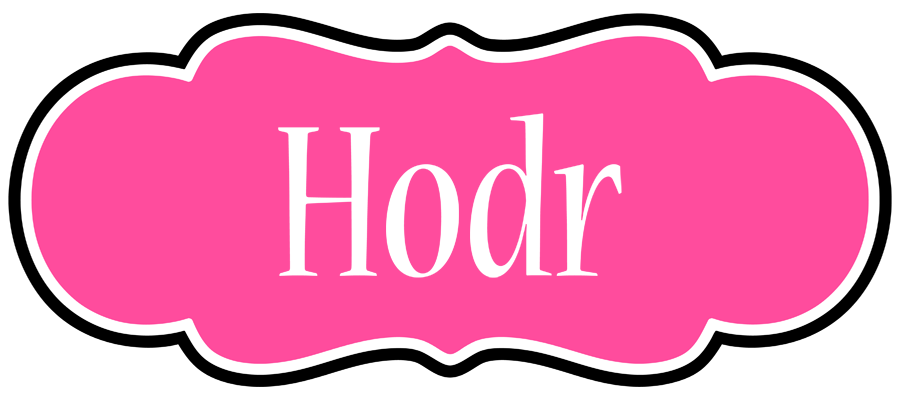 Hodr invitation logo