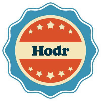 Hodr labels logo