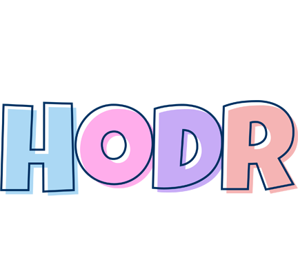 Hodr pastel logo