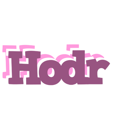 Hodr relaxing logo
