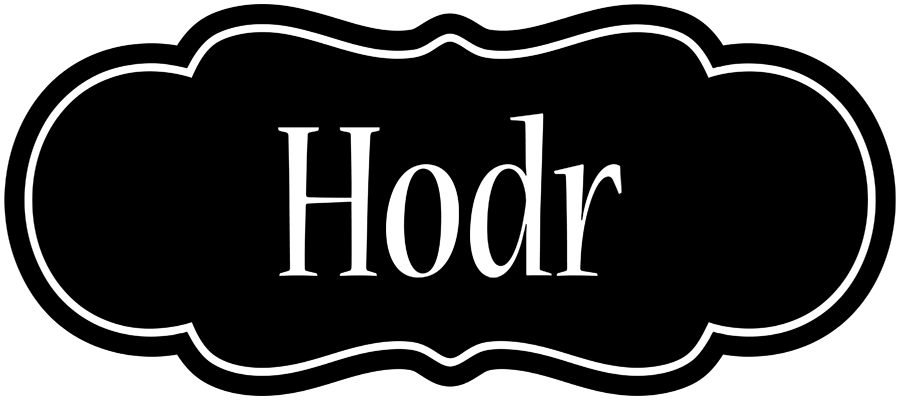 Hodr welcome logo