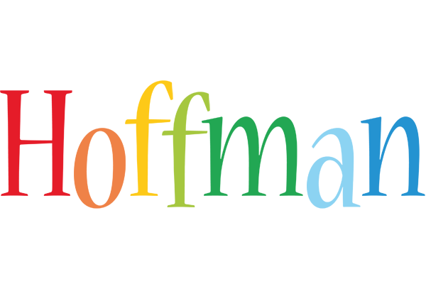 Hoffman birthday logo