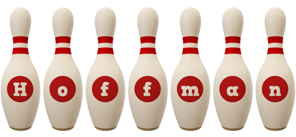 Hoffman bowling-pin logo