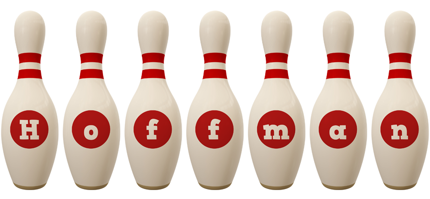 Hoffman bowling-pin logo