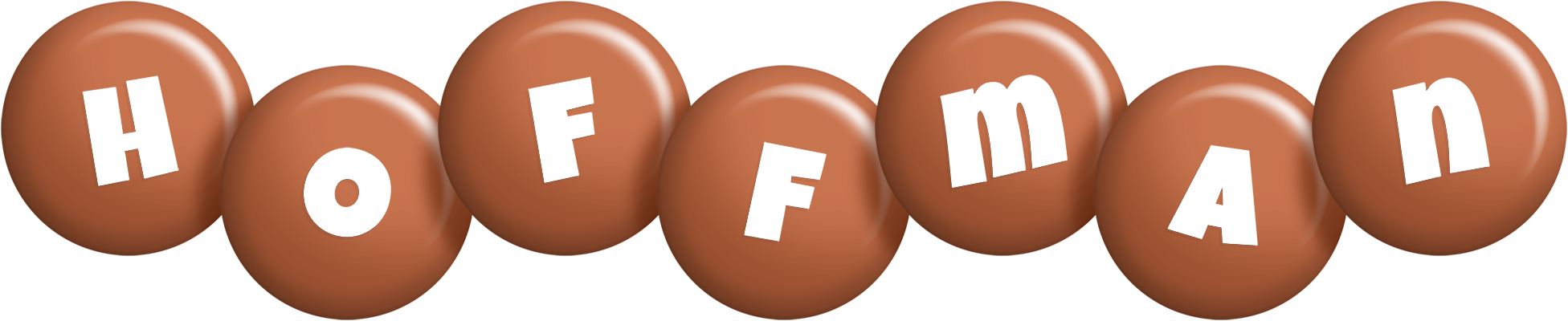 Hoffman candy-brown logo