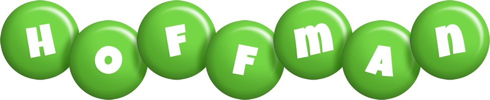 Hoffman candy-green logo