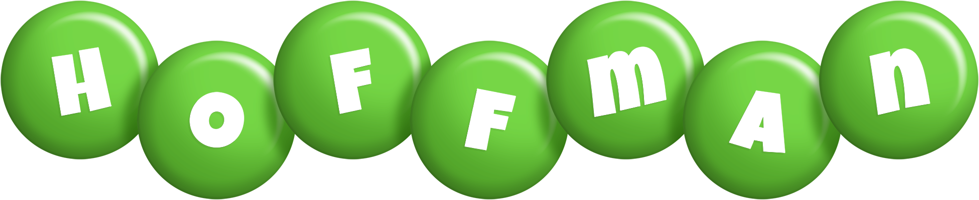 Hoffman candy-green logo