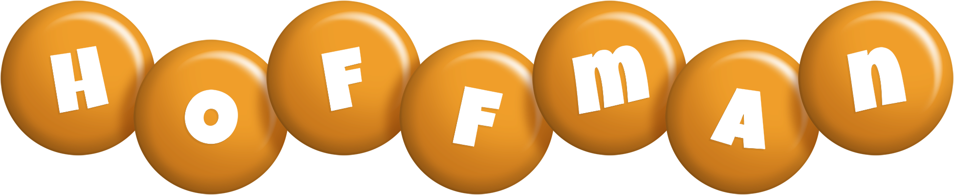 Hoffman candy-orange logo