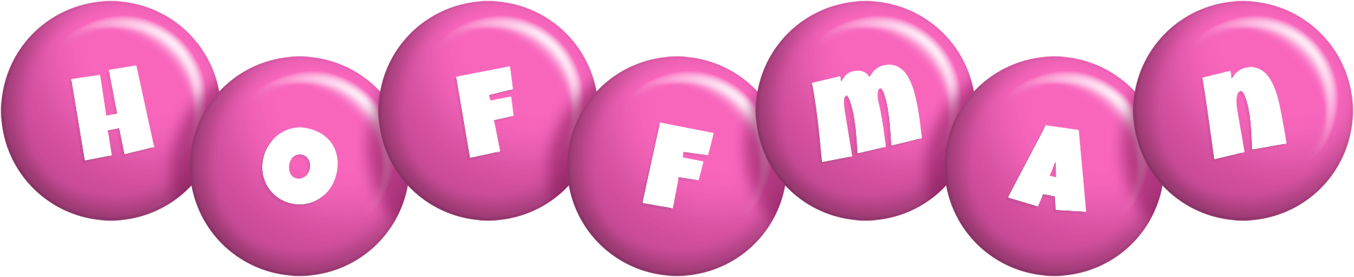 Hoffman candy-pink logo