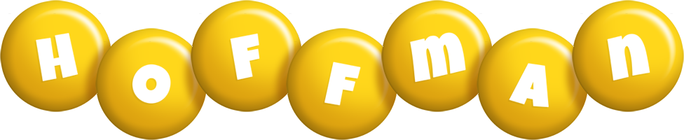 Hoffman candy-yellow logo