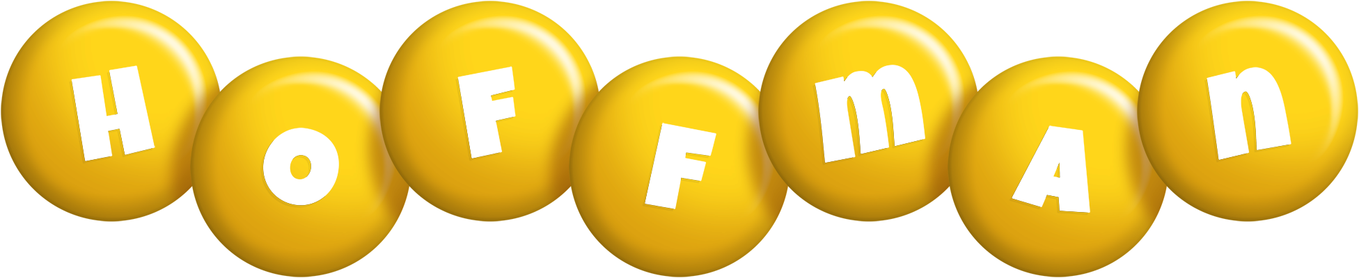 Hoffman candy-yellow logo