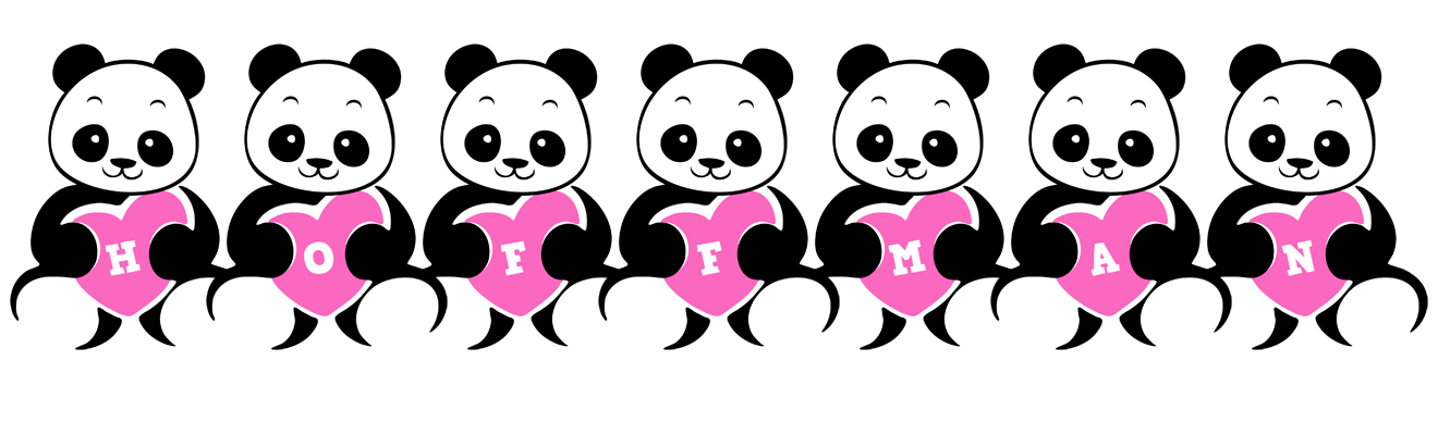 Hoffman love-panda logo