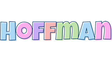 Hoffman pastel logo