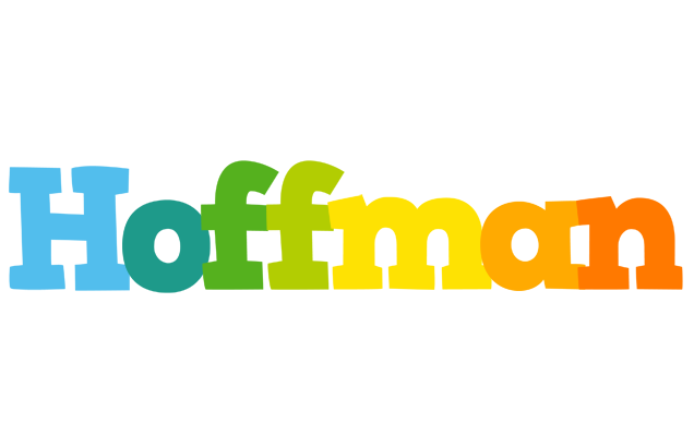 Hoffman rainbows logo
