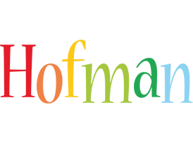 Hofman birthday logo