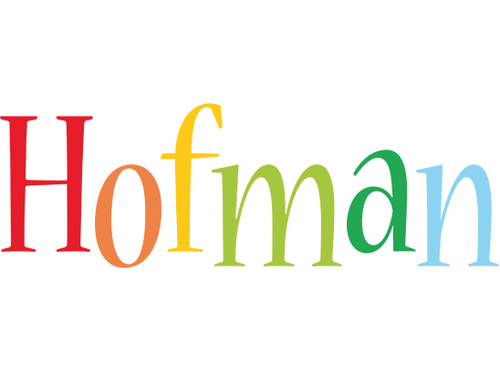 Hofman birthday logo