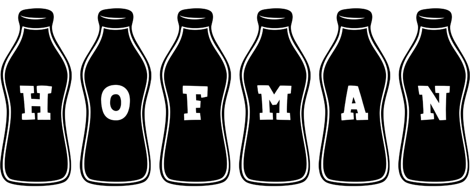 Hofman bottle logo