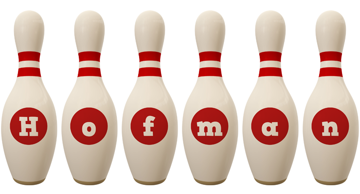 Hofman bowling-pin logo