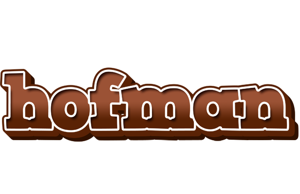 Hofman brownie logo