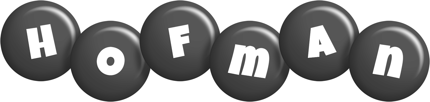 Hofman candy-black logo