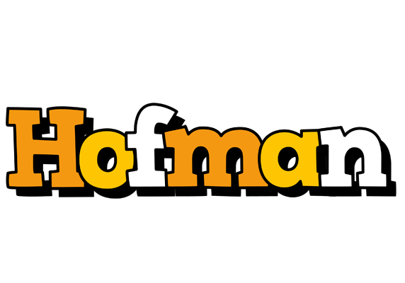 Hofman cartoon logo