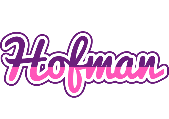 Hofman cheerful logo