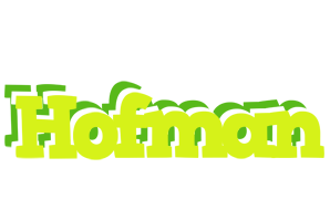 Hofman citrus logo