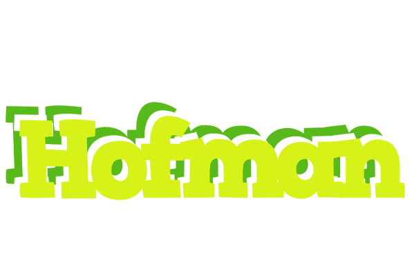 Hofman citrus logo