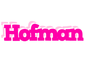 Hofman dancing logo