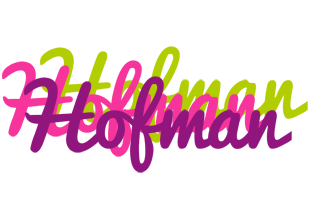 Hofman flowers logo