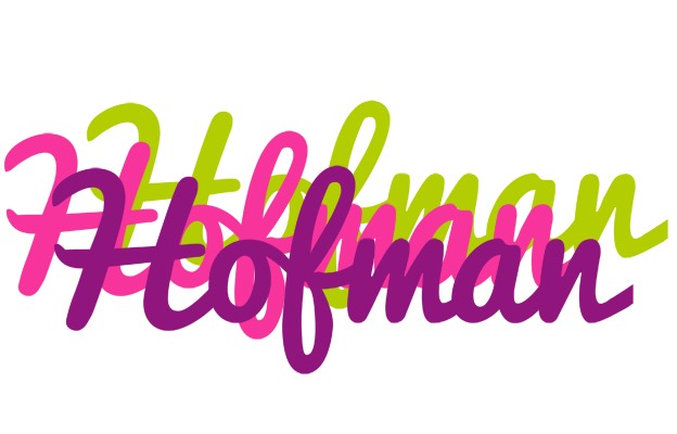 Hofman flowers logo