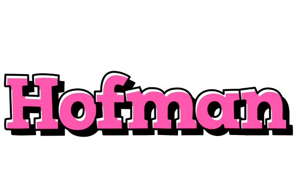 Hofman girlish logo