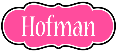 Hofman invitation logo