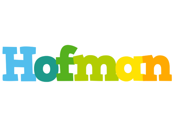 Hofman rainbows logo