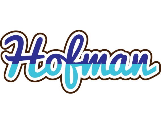 Hofman raining logo