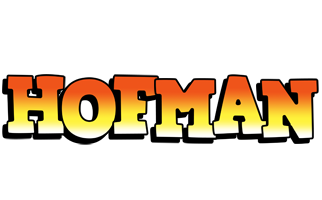 Hofman sunset logo