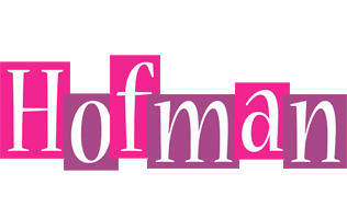 Hofman whine logo