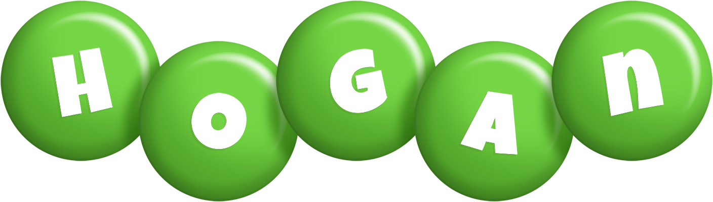 Hogan candy-green logo