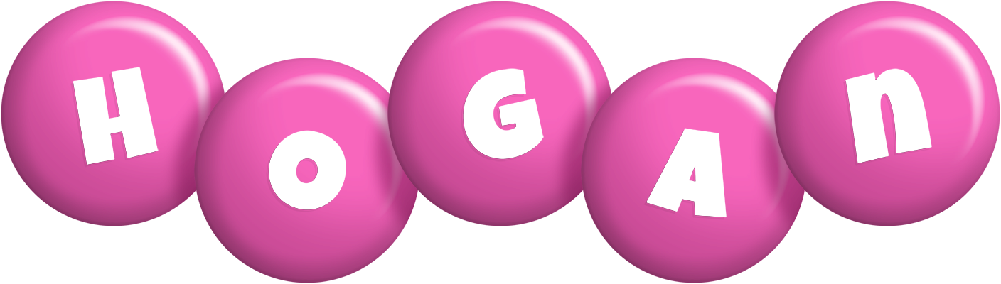 Hogan candy-pink logo
