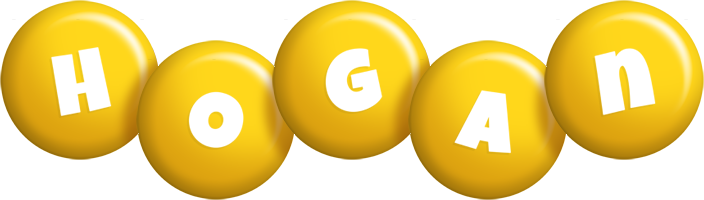 Hogan candy-yellow logo