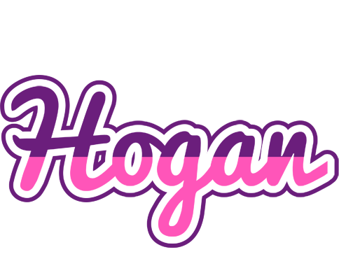 Hogan cheerful logo