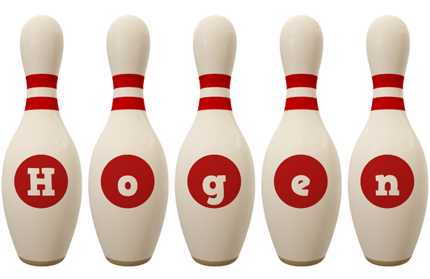 Hogen bowling-pin logo