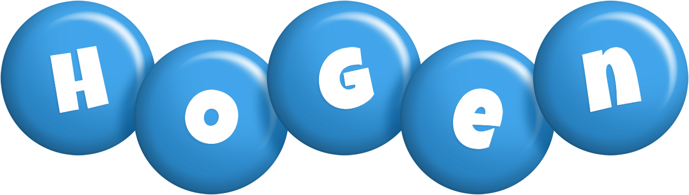 Hogen candy-blue logo