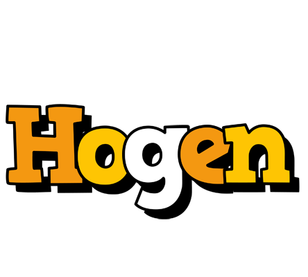 Hogen cartoon logo