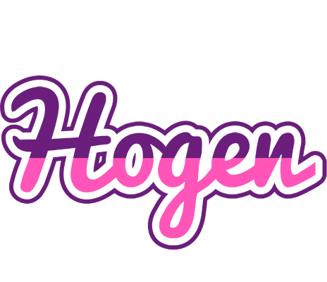 Hogen cheerful logo