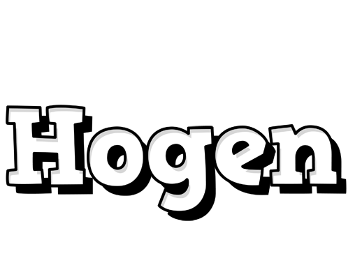 Hogen snowing logo